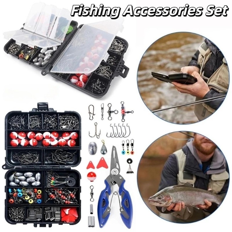 Fishing Lure Box - 1Set Sphere Floats Fishing Tackle Kit