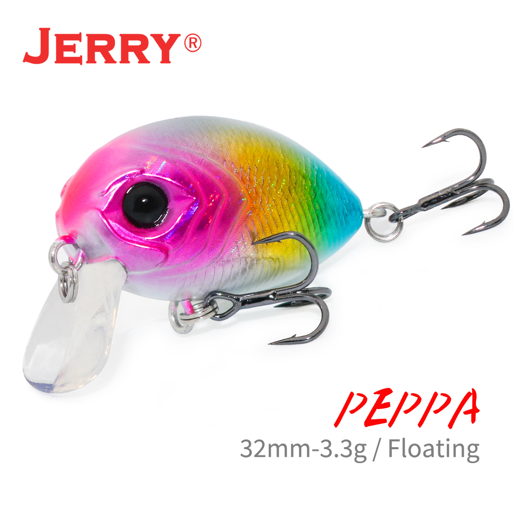 Fishing Lure Crankbait - Jerry Peppa Pig Wobbler Dụ Nổi