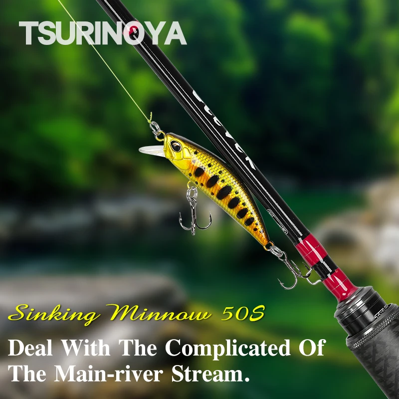 TSURINOYA Sinking Minnow Mini  - đánh giá và giá Fishing Lure Crankbait