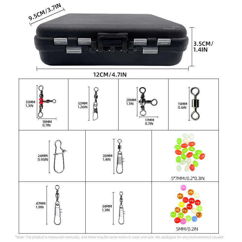 ShareShark 140Pcs Fishing Acce - đánh giá và giá Fishing Lure Box