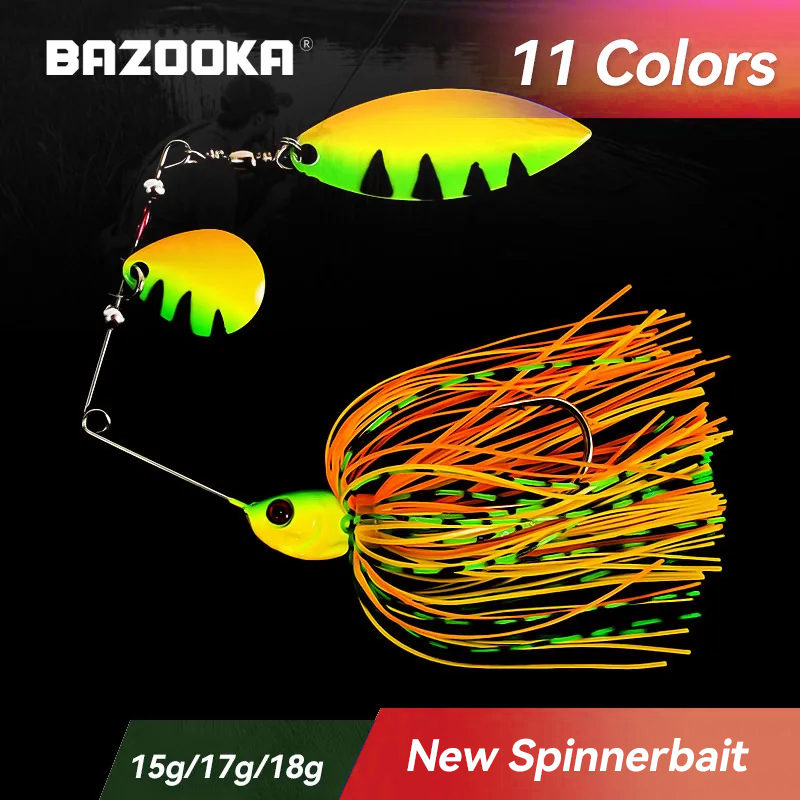Bazooka 15g 18g Spinnerbait Fi - đánh giá và giá Fishing Lure Topwater
