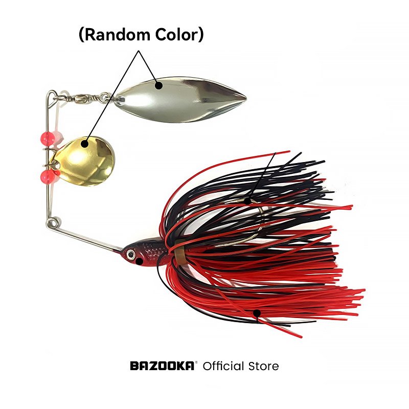 Bazooka 15g 18g Spinnerbait Fi - đánh giá và giá Fishing Lure Topwater
