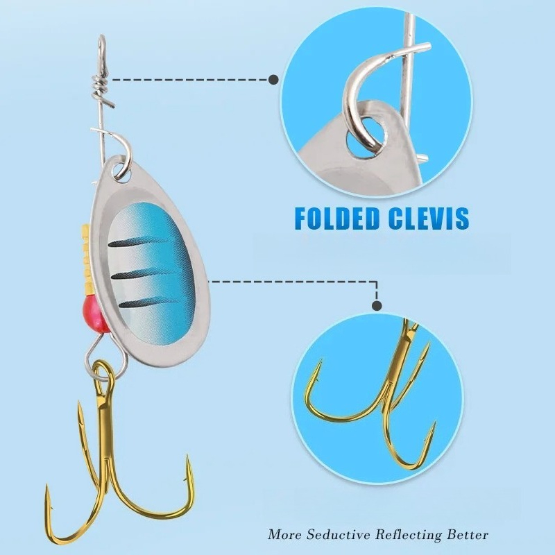 Newest Metal Spoon Spinner Fis - đánh giá và giá Fishing Lure Crankbait