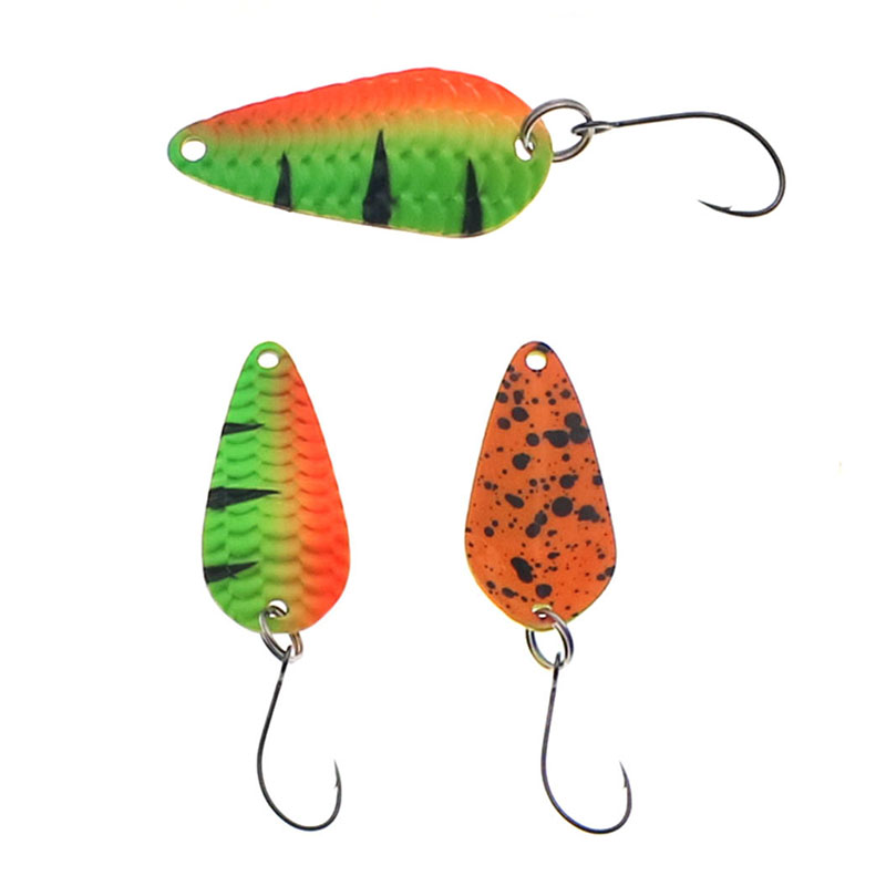 Câu Cá Cá Hồi Thìa Móc Đơn Qua - đánh giá và giá Fishing Lure Spoon