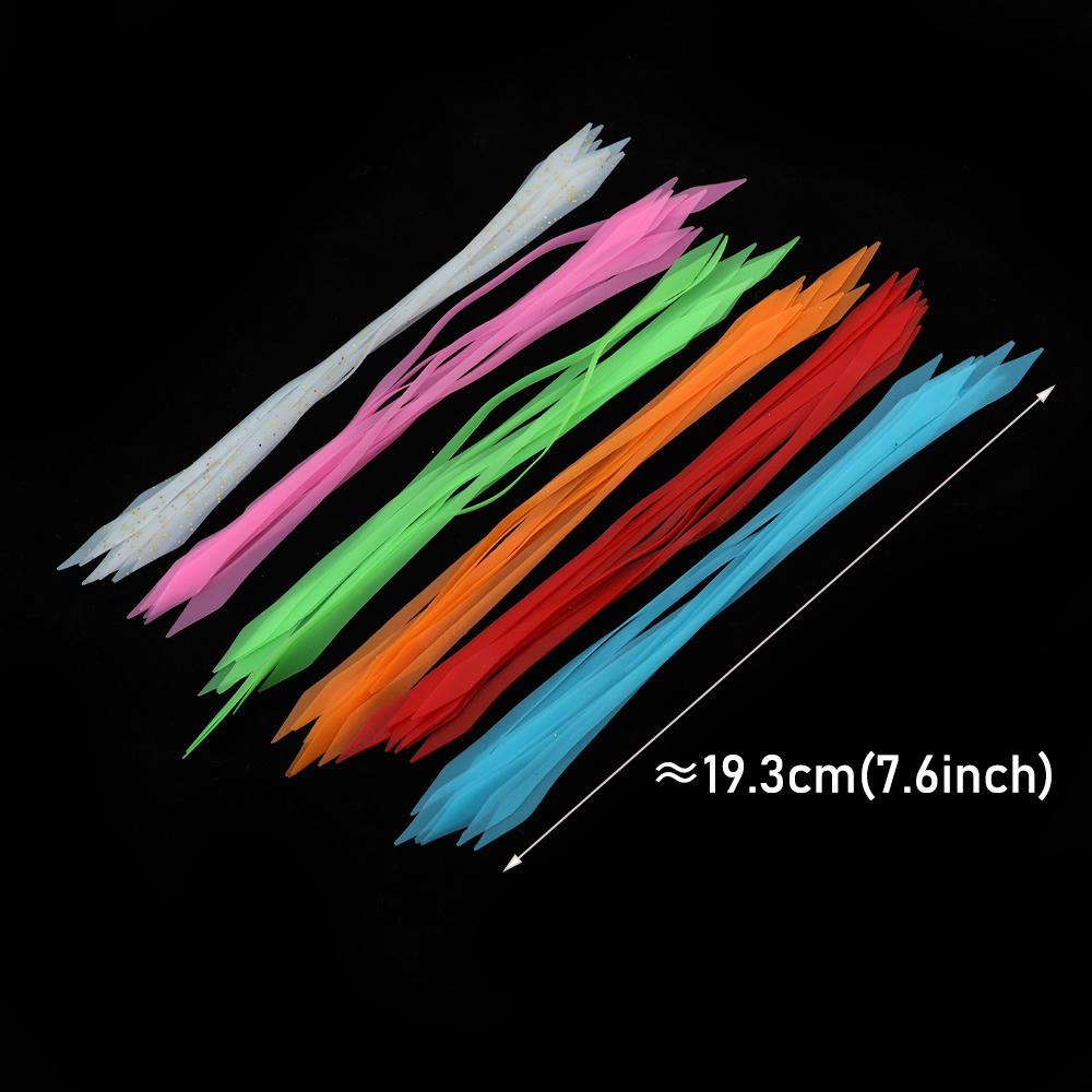 10PCS/60PCS 19.3cm Length Sili - đánh giá và giá Fishing Lure Buzzbait