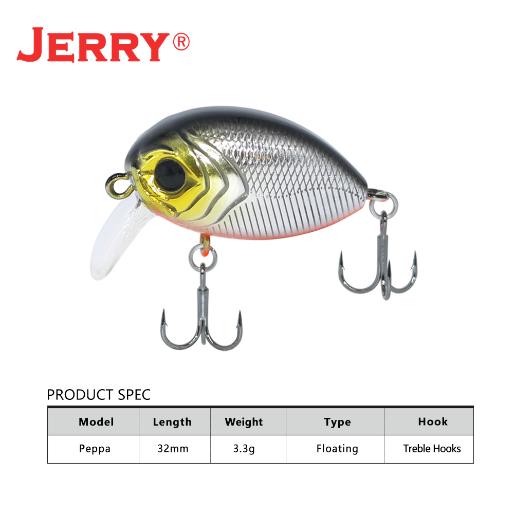 Jerry Peppa Pig Wobbler Dụ Nổi - đánh giá và giá Fishing Lure Crankbait