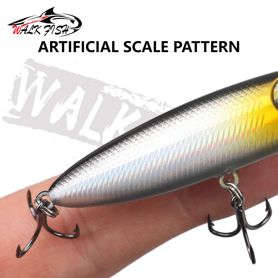 WALK FISH 1Pcs 6cm 5.6g Topwat - đánh giá và giá Fishing Lure Popper