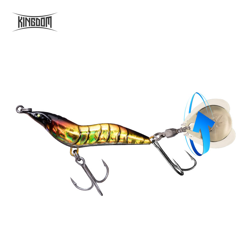 KINGDOM Shrimp Fishing Lure Me - đánh giá và giá Fishing Lure Blade Bait