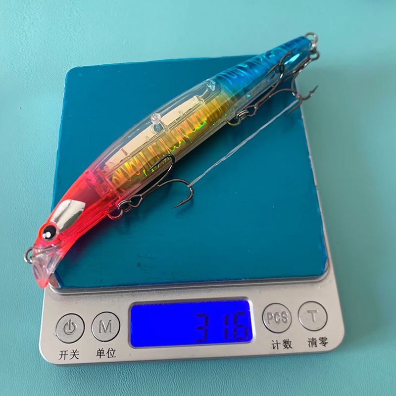 Testar Sinking Minnow Bait 140 - đánh giá và giá Fishing Lure Buzzbait