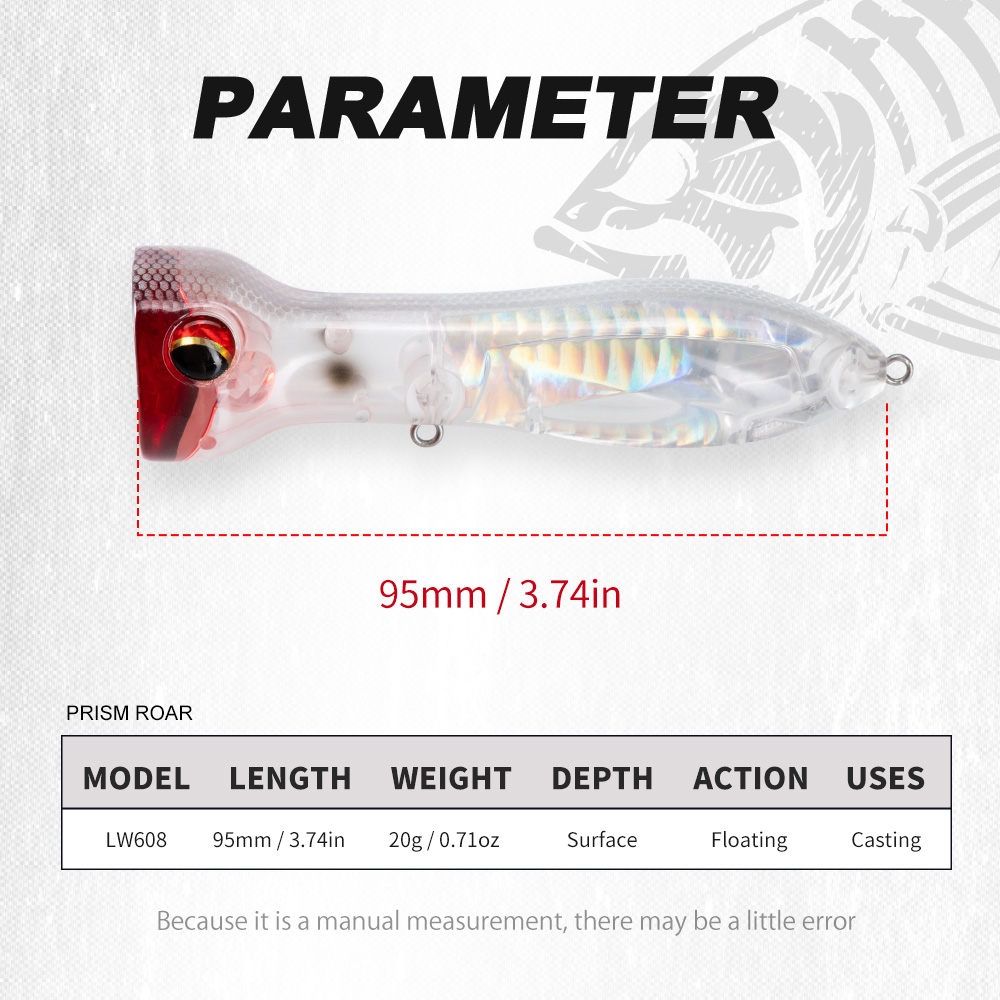 Hunthouse Topwater Floating Po - đánh giá và giá Fishing Lure Popper