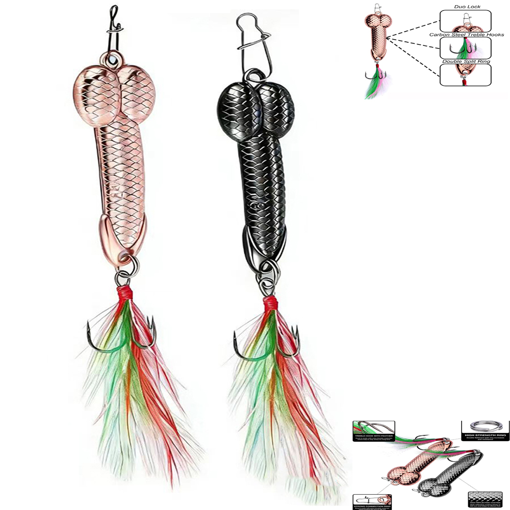 Metal Penis VIB Fishing Lure 3 - đánh giá và giá Fishing Lure Blade Bait